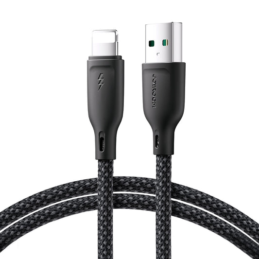 Joyroom Multi-Color Series S-A34 USB-A / Lightning 3A cable 1m - black_0