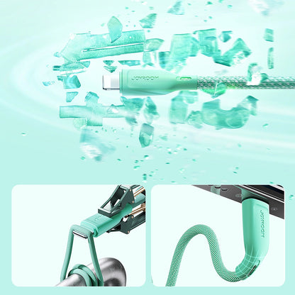 Joyroom Multi-Color Series S-A34 USB-A / Lightning 3A cable 1m - black_8