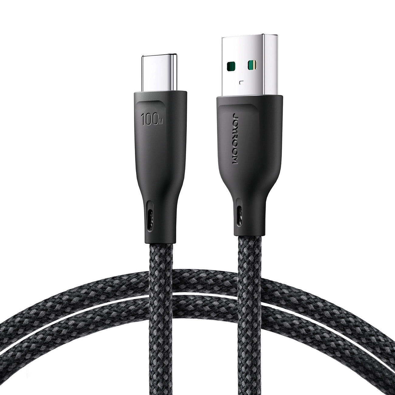 Joyroom Multi-Color Series S-A34 USB-A / USB-C cable 100W 1m - black_0