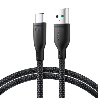 Joyroom Multi-Color Series S-A34 USB-A / USB-C cable 100W 1m - black_0
