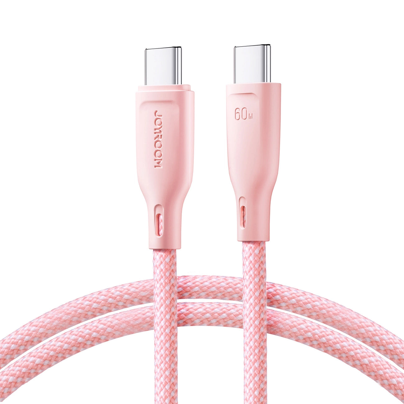 Joyroom Multi-Color Series S-A34 USB-C / USB-C PD 60W 1m Cable - Pink_0