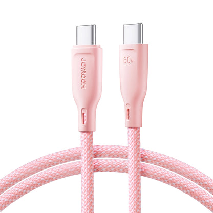 Joyroom Multi-Color Series S-A34 USB-C / USB-C PD 60W 1m Cable - Pink_0