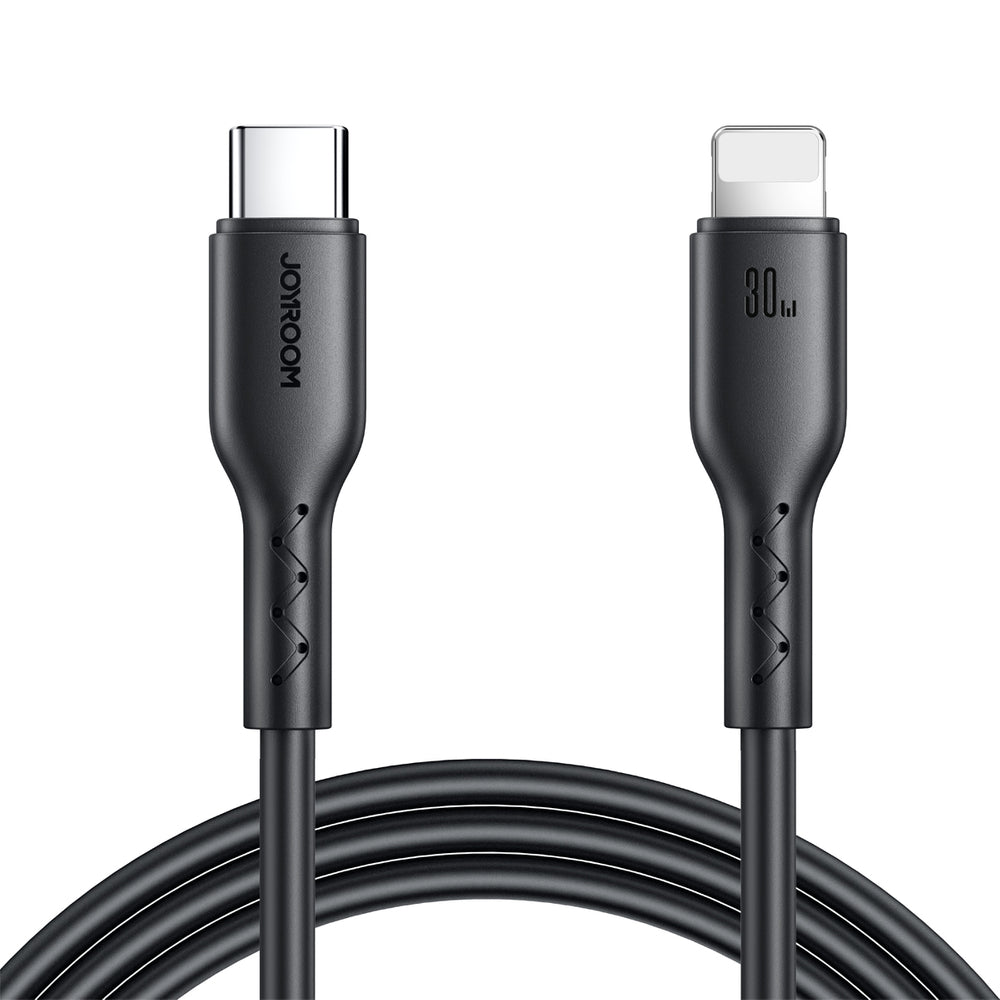 Joyroom Flash-Charge Series SA26-CL3 USB-C / Lightning cable 30W 1m - black_0