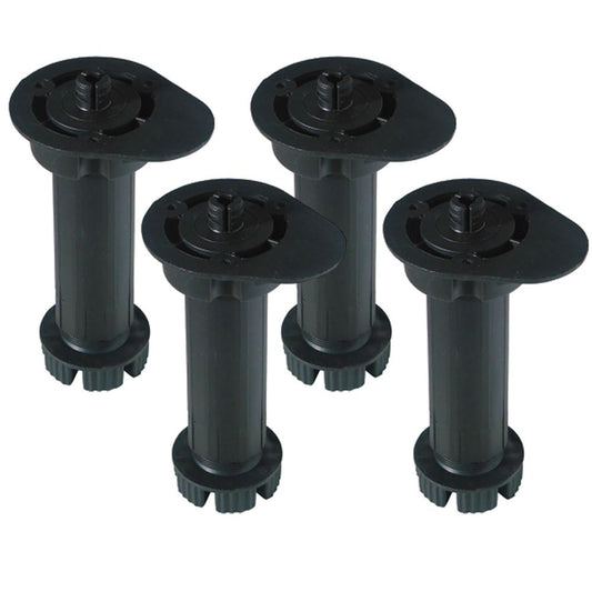 Pack 4 pernas de mÃ³veis redondos pt11 130-200mm ne 96301 micel_0