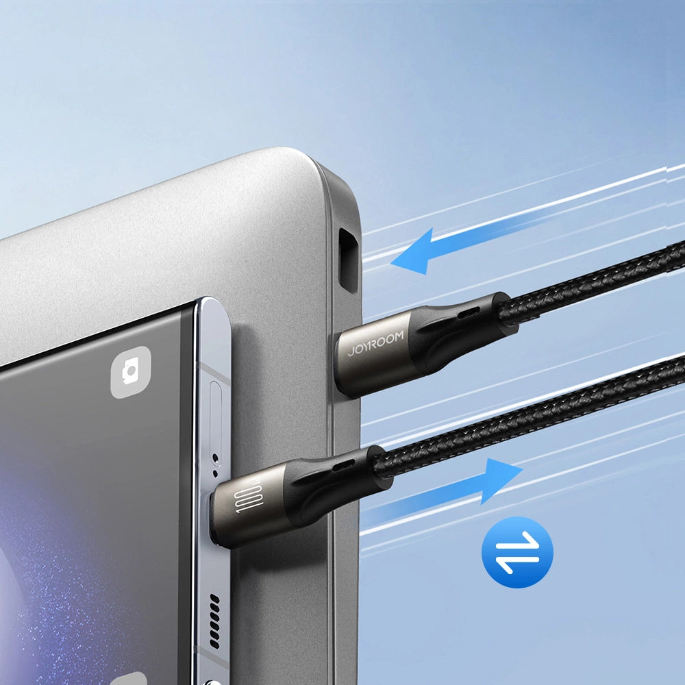 Cable Joyroom Light-Speed USB-C to USB-C SA25-CC5 , 100W , 1.2m (black)_9