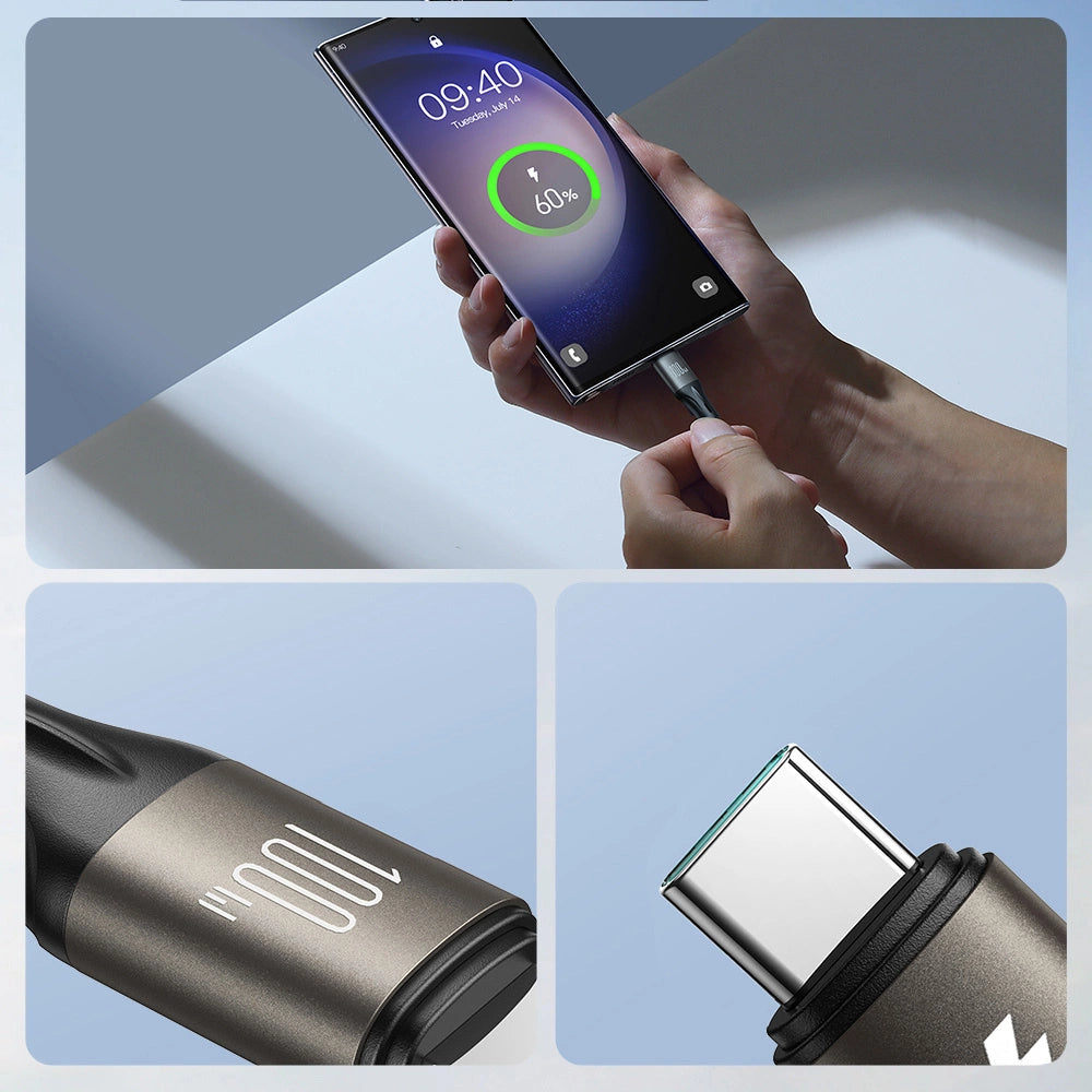 Cable Joyroom Light-Speed USB-C to USB-C SA25-CC5 , 100W , 1.2m (black)_10