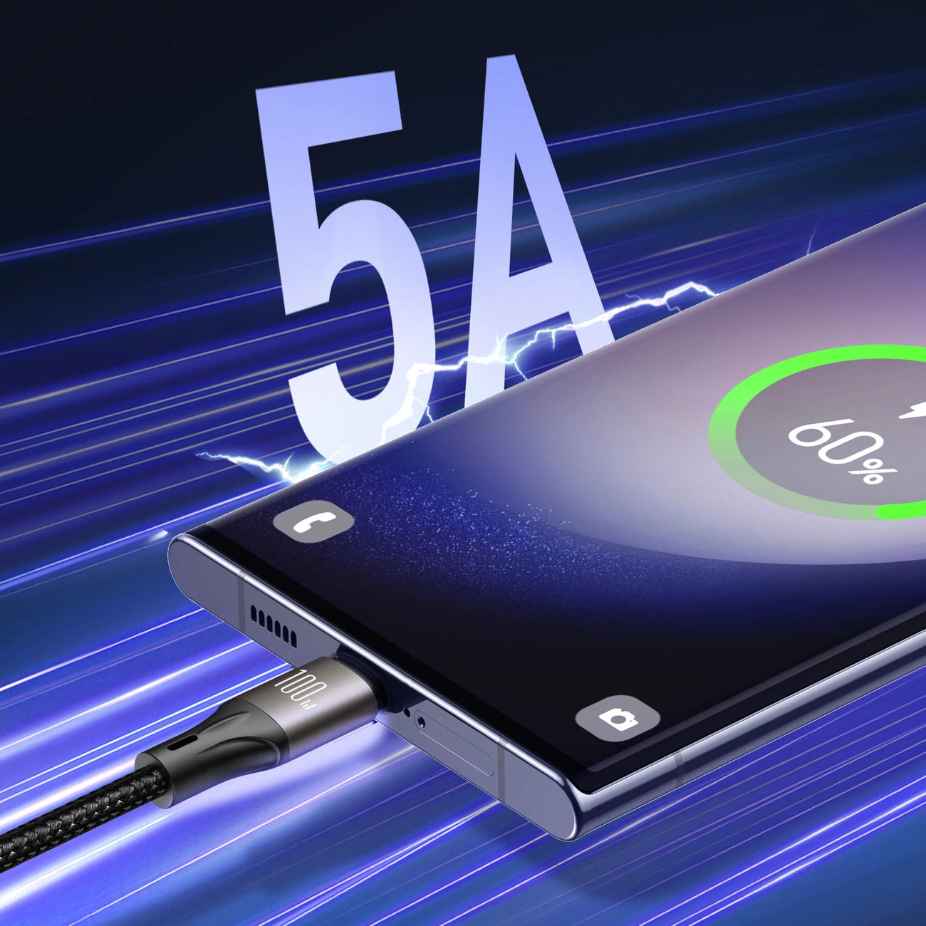 Cable Joyroom Light-Speed USB-C to USB-C SA25-CC5 , 100W , 1.2m (black)_14