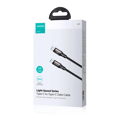 Cable Joyroom Light-Speed USB-C to USB-C SA25-CC5 , 100W , 1.2m (black)_4