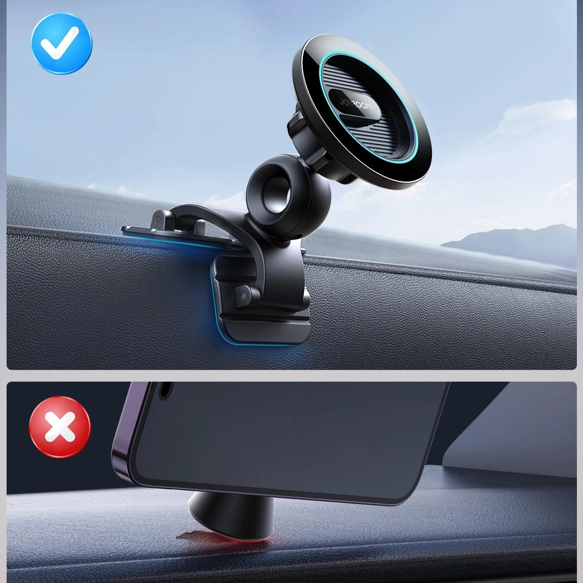 Magnetic car holderJoyroom JR-ZS366_13