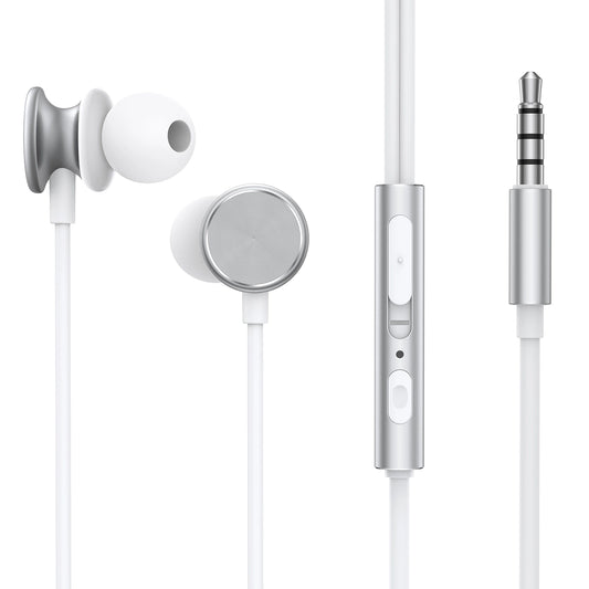 Wired Earphones JR-EW03, Half in Ear (Silver)_0