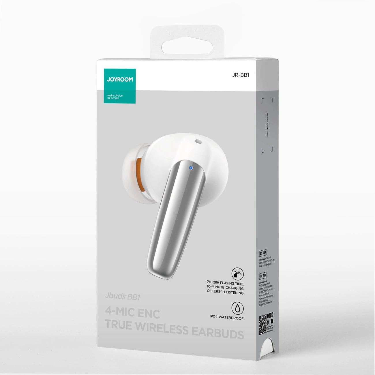 Earbuds True Wireless Joyroom  JR-BB1  (White)_5