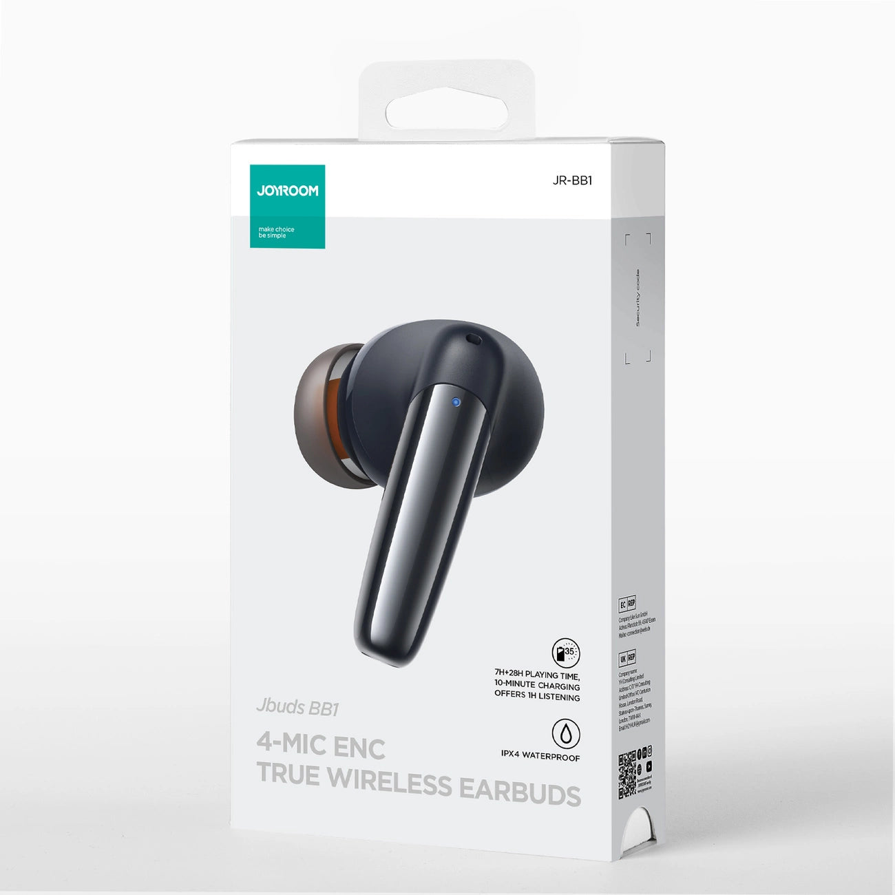 Earbuds True Wireless Joyroom  JR-BB1  (Black)_6