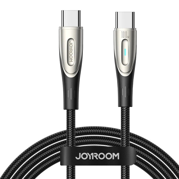 Joyroom Star-Light Series SA27-CC5 USB-C / USB-C cable 100W 1.2m - black_0