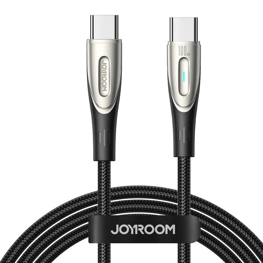 Joyroom Star-Light Series SA27-CC5 USB-C / USB-C cable 100W 1.2m - black_0