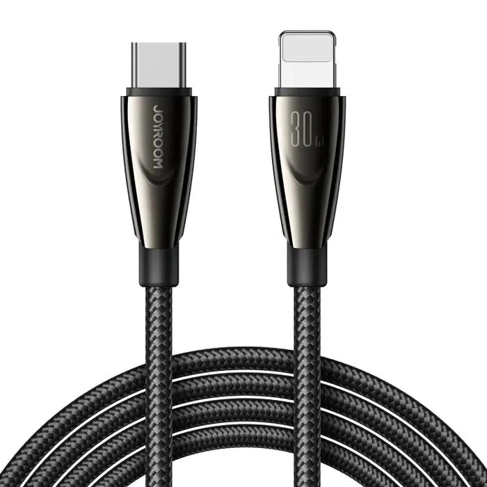 Joyroom Pioneer Series SA31-CL3 USB-C / Lightning 30W 1.2m cable - black_0