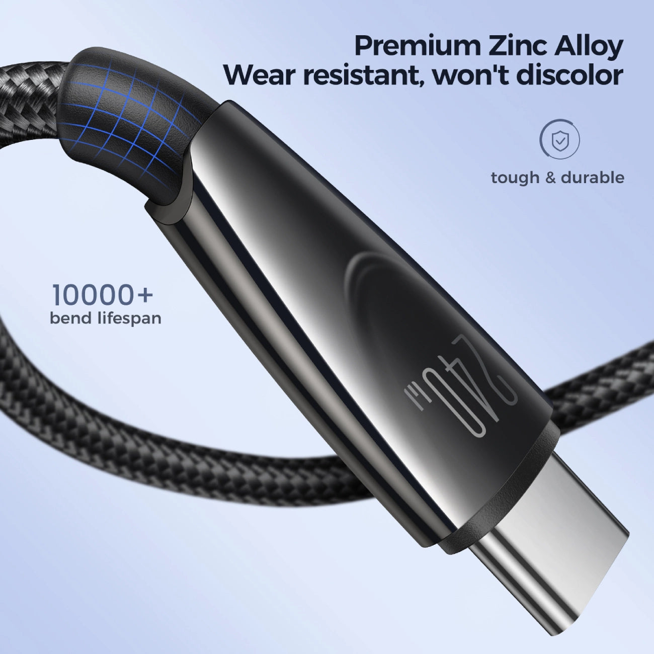 Joyroom Pioneer Series SA31-CC5 USB-C / USB-C cable 240W 1.2m - black_1