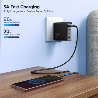 Joyroom Pioneer Series SA31-CC5 USB-C / USB-C cable 240W 1.2m - black_4