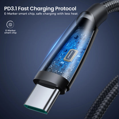 Joyroom Pioneer Series SA31-CC5 USB-C / USB-C cable 240W 1.2m - black_6