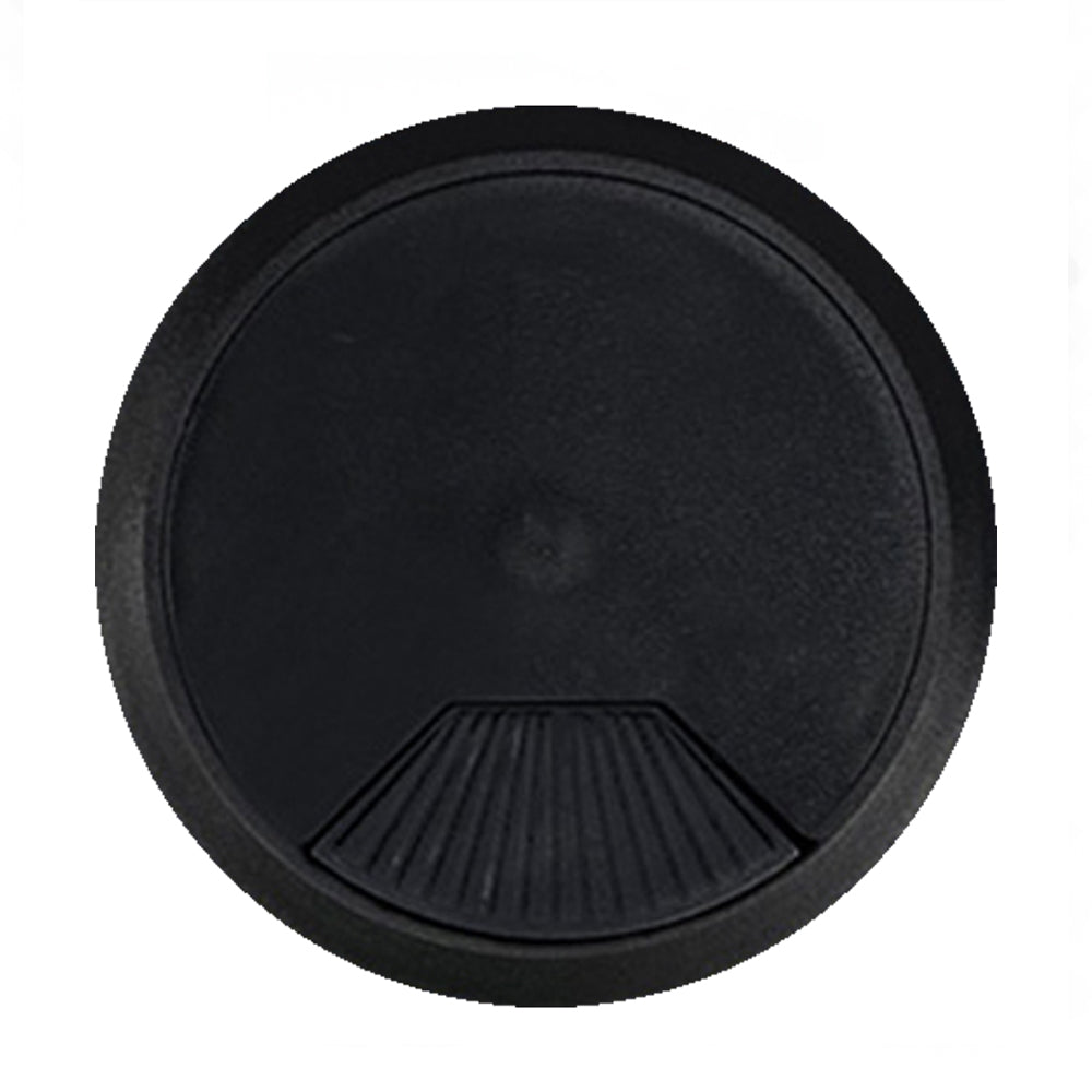 Blister tampa passa-cabos tpc01 Ã¸60x22mm preto 90324 edm_0