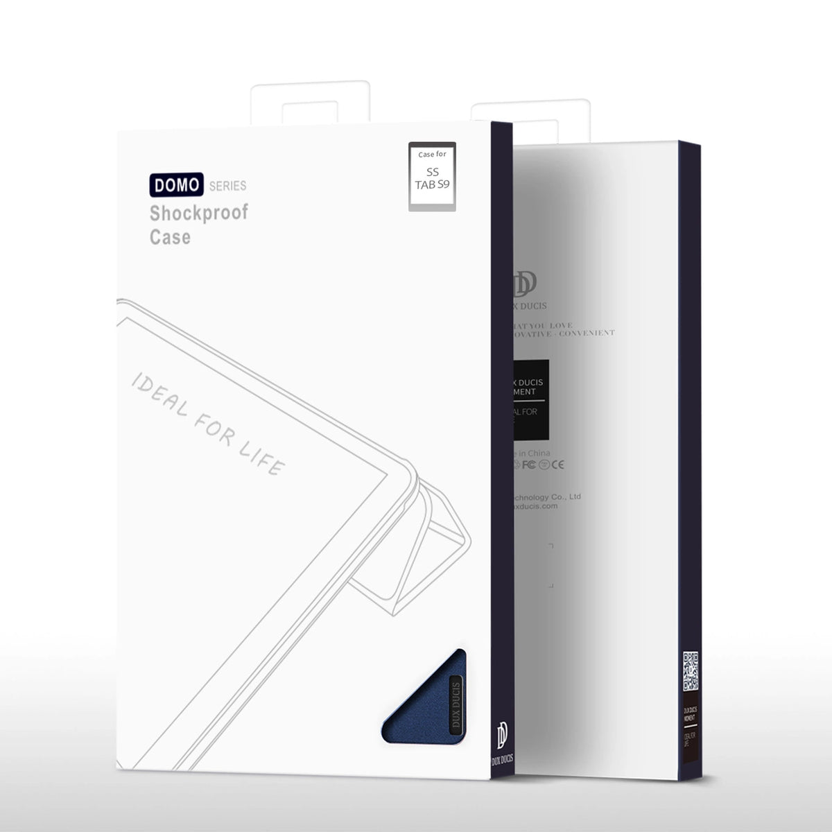 Dux Ducis Domo Samsung Galaxy Tab S9 FE case with stand - blue_11