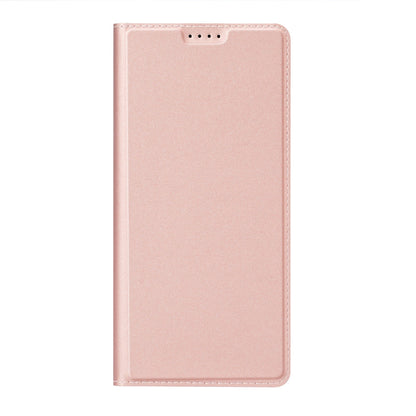 Wallet case with stand for Samsung Galaxy S23 FE Dux Ducis Skin Pro - pink_9