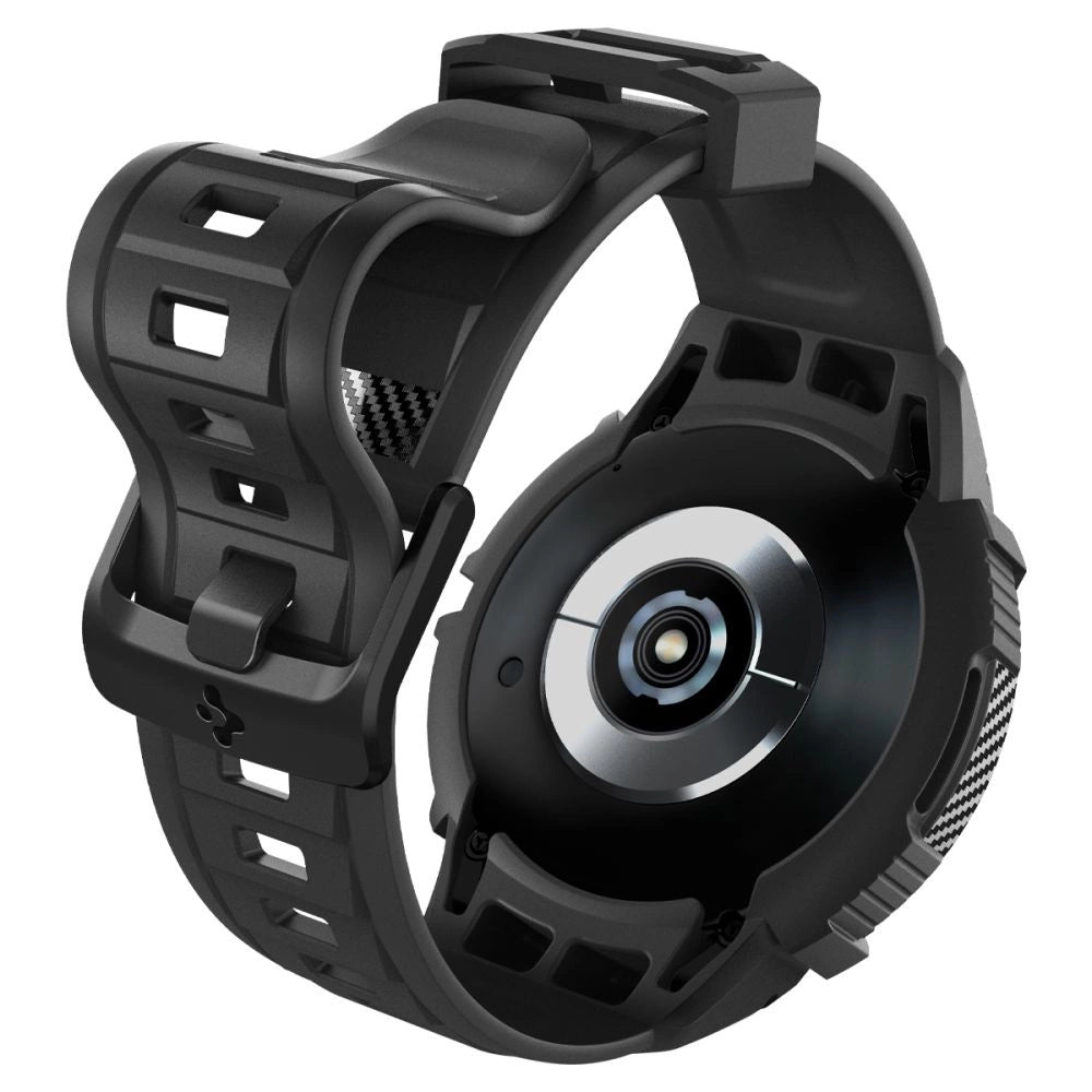 Spigen Rugged Armor Pro Case with Strap for Samsung Galaxy Watch 6 Classic (47mm) - Black_10