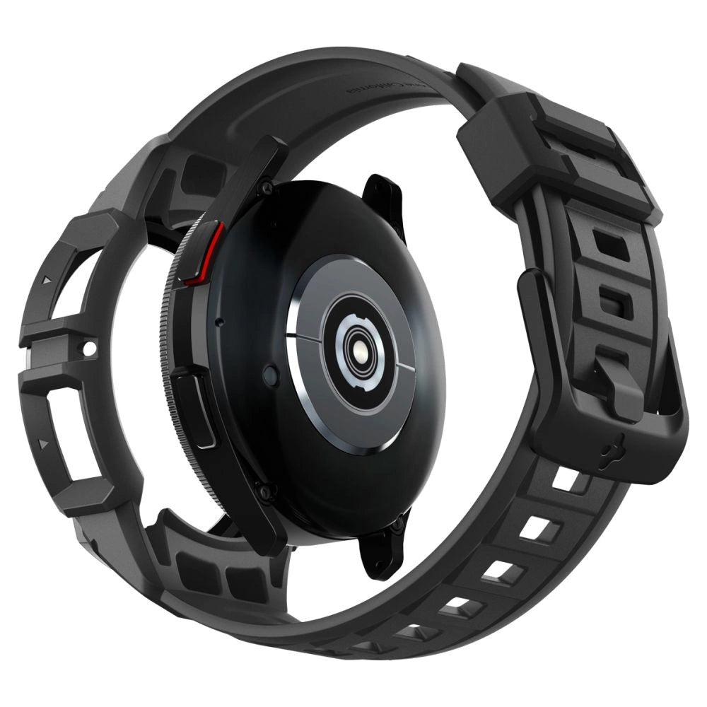 Spigen Rugged Armor Pro Case with Strap for Samsung Galaxy Watch 6 Classic (47mm) - Black_11