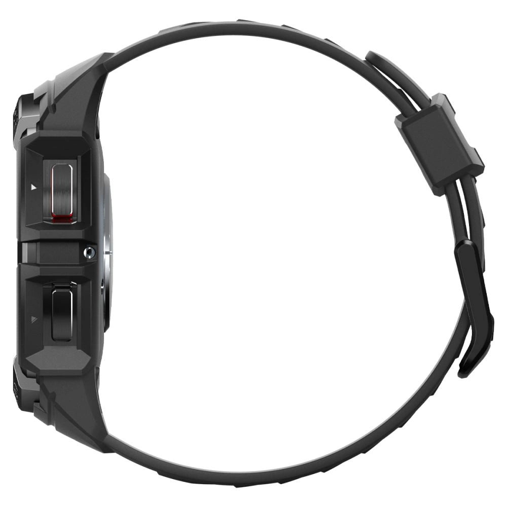 Spigen Rugged Armor Pro Case with Strap for Samsung Galaxy Watch 6 Classic (47mm) - Black_2