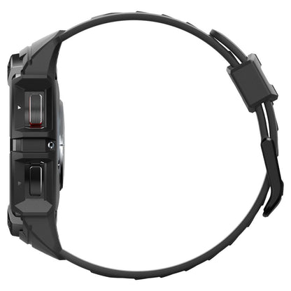 Spigen Rugged Armor Pro Case with Strap for Samsung Galaxy Watch 6 Classic (47mm) - Black_2