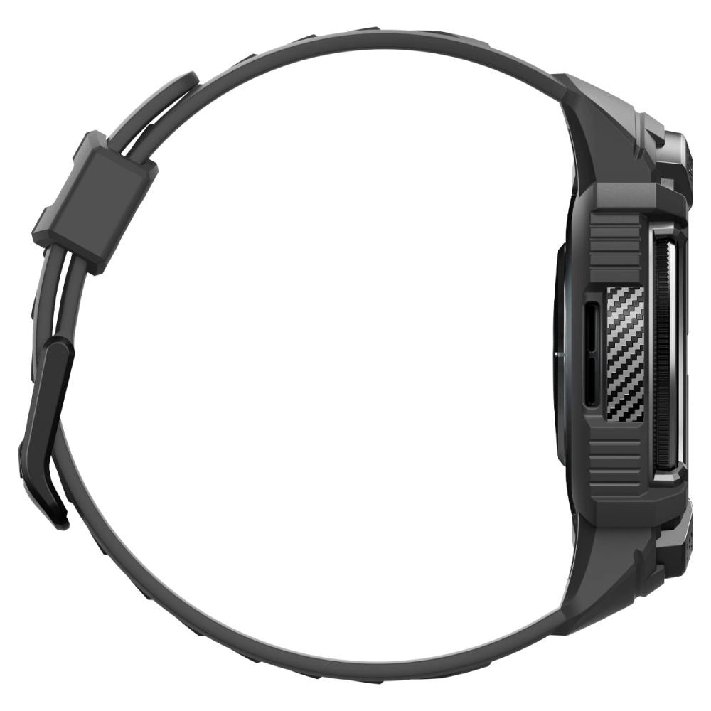 Spigen Rugged Armor Pro Case with Strap for Samsung Galaxy Watch 6 Classic (47mm) - Black_3