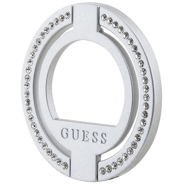 Guess MagSafe Ring Rhinestone holder - silver_1