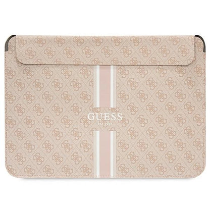 Guess 4G Printed Stripes cover for a 16" laptop - pink_0