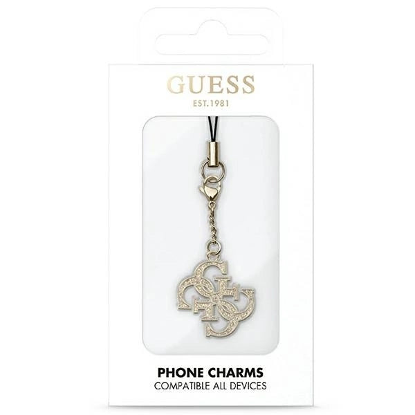 Guess case GUCPM4GID Phone Strap 4G Glitter Charm_1