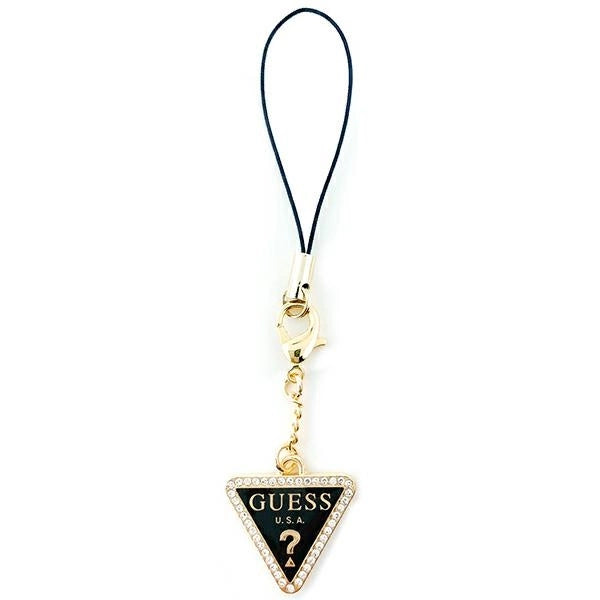 Guess case pendant GUCPMTDCK Phone Strap Triangle Diamond Charm with Rhinestones_0