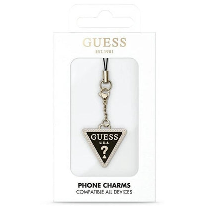 Guess case pendant GUCPMTDCK Phone Strap Triangle Diamond Charm with Rhinestones_1
