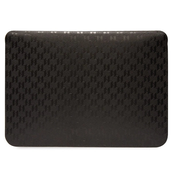 Karl Lagerfeld Saffiano Monogram Ikonik case for a 16" laptop - black_2