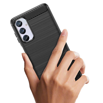Flexible carbon pattern case for Samsung Galaxy M54 Carbon Case - black_5