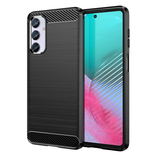 Flexible carbon pattern case for Samsung Galaxy M54 Carbon Case - black_0
