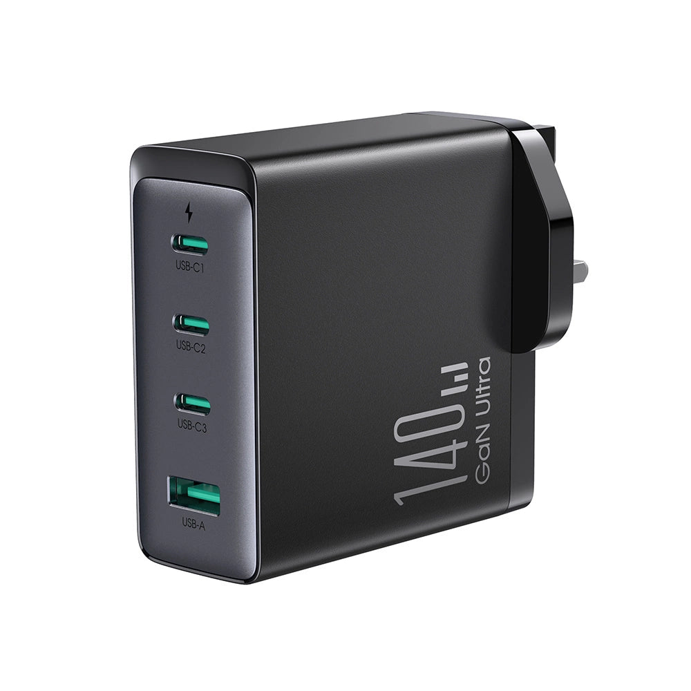 GaN charger UK Joyroom JR-TCG05UK 140W 3x USB-C USB-A + USB-C / USB-C cable 240W 1.2m_8