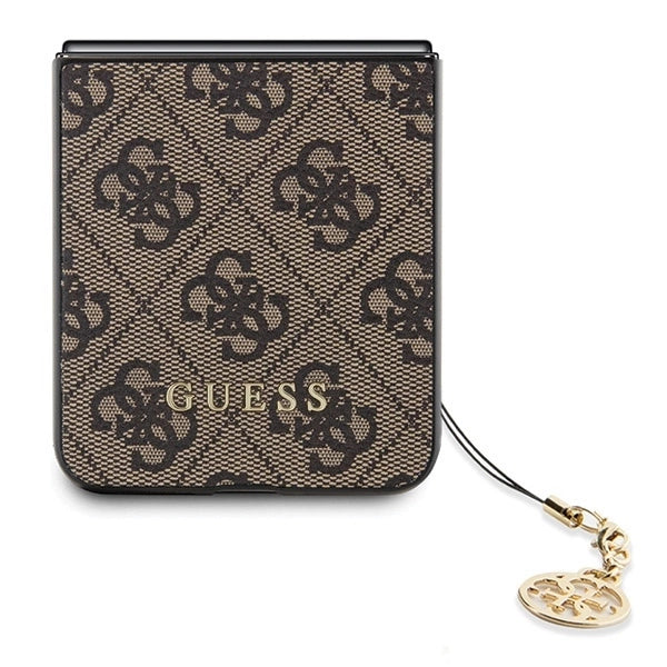 Guess 4G Charms Collection case for Samsung Galaxy Z Flip 5 - brown_4