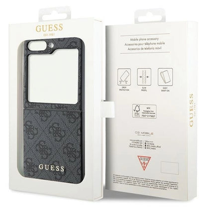 Guess 4G Charms Collection case for Samsung Galaxy Z Flip 5 - gray_7