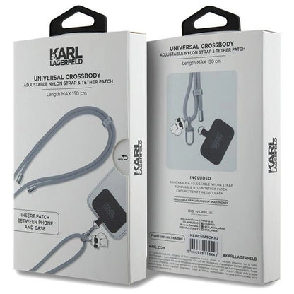 Karl Lagerfeld KLUCNMSCKIG Universal CBDY Cord case - black_2