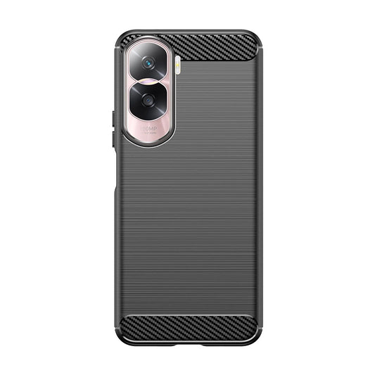 Carbon Case silicone case for Honor 90 Lite - black_0