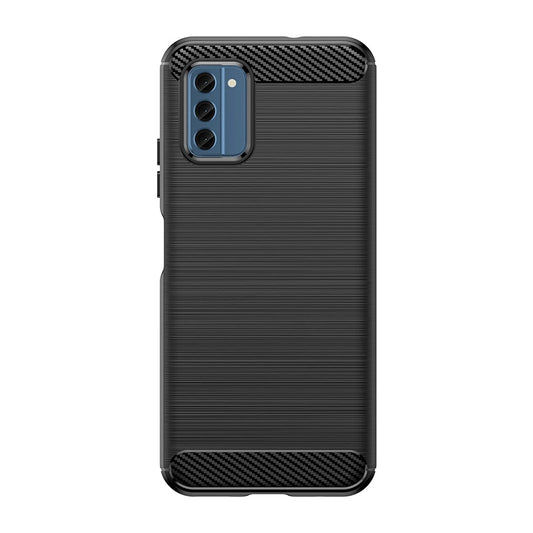 Carbon Case silicone case for Nokia C300 - black_0