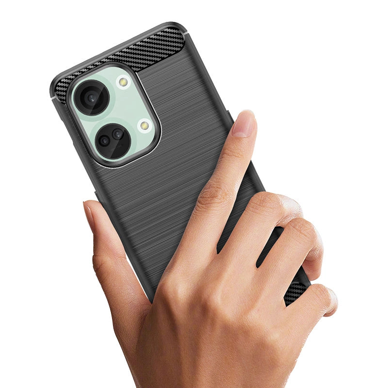 Carbon Case silicone case for OnePlus Ace 2V/OnePlus Nord 3 - black_4