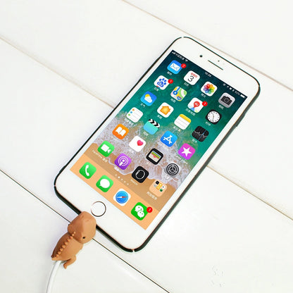 Panda-shaped phone cable cover_5