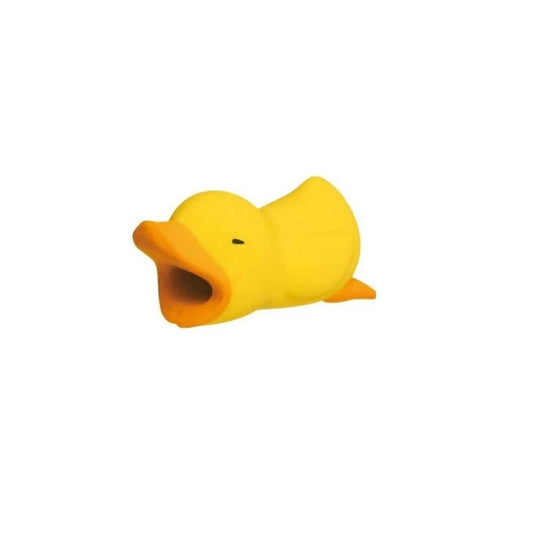 Duck-shaped phone cable cover_0