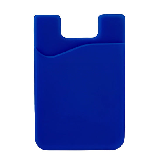 Self-adhesive card case for the back of the phone - blue_0
