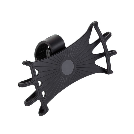 Swivel silicone bike holder with replaceable head - black_0