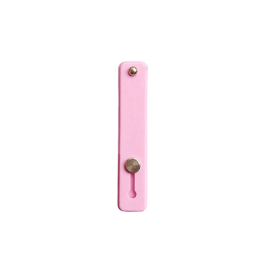 Self-adhesive finger holder with zipper - pink_0